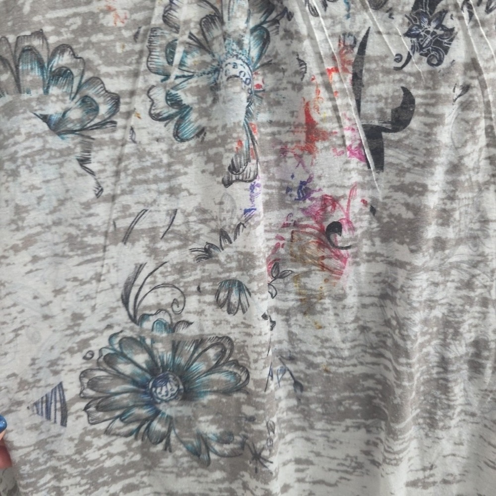 Y2k American rag Cie Long Sleeve Top Size Medium - Picture 7 of 8
